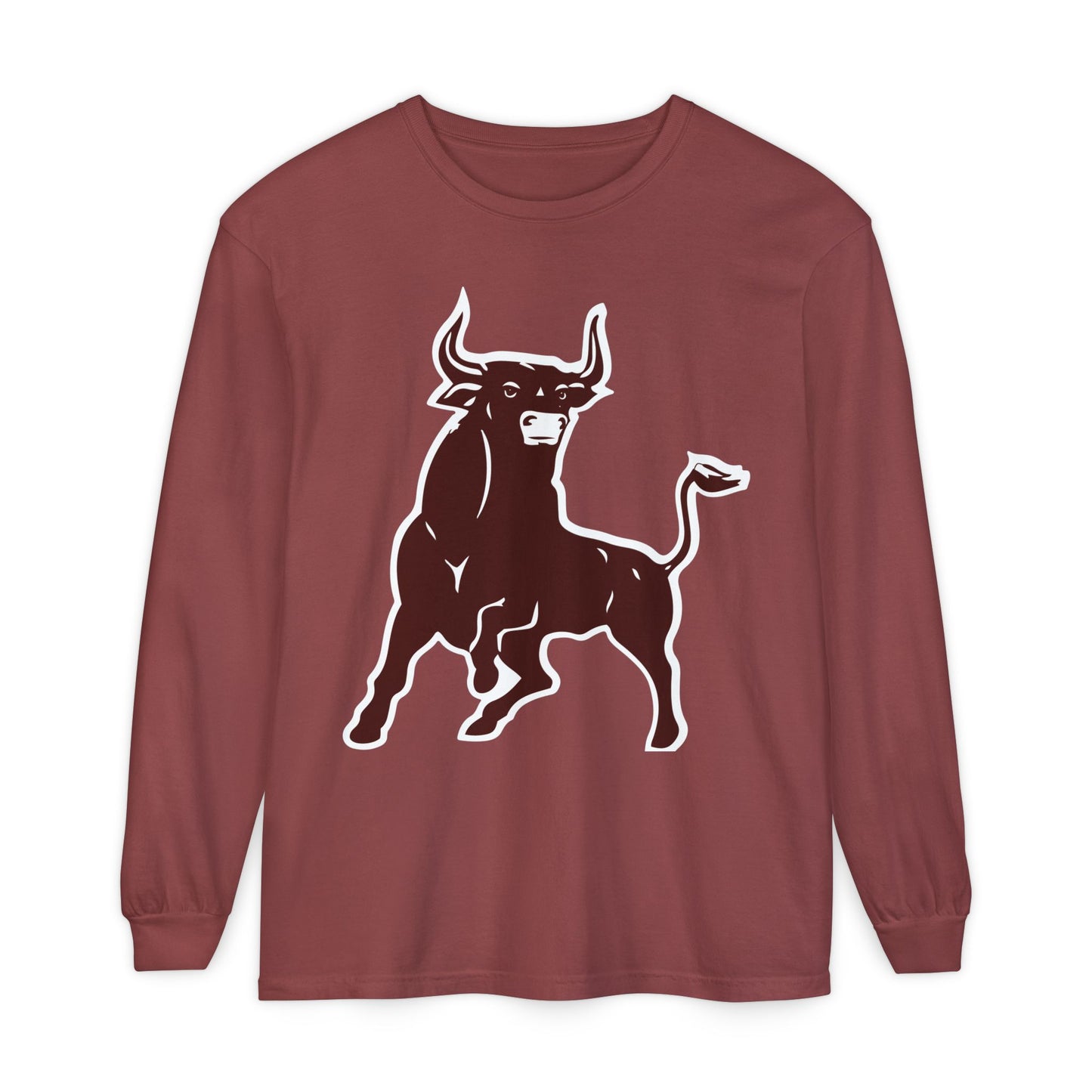 Garment-Dyed Long Sleeve Tee