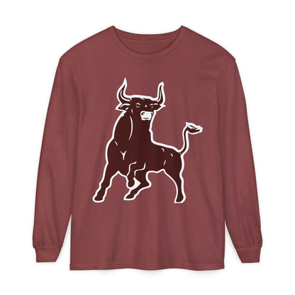 Garment-Dyed Long Sleeve Tee