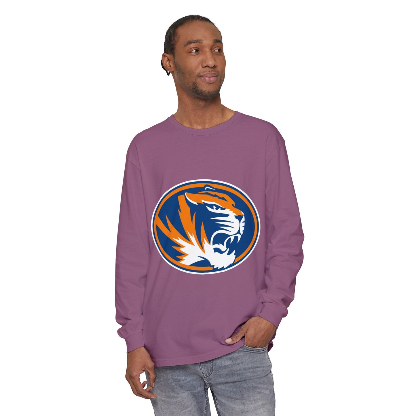 Garment-Dyed Long Sleeve Tee