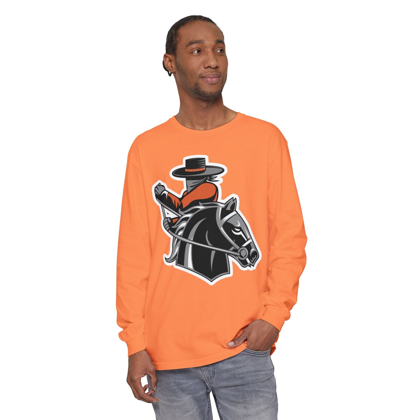 Garment-Dyed Long Sleeve Tee