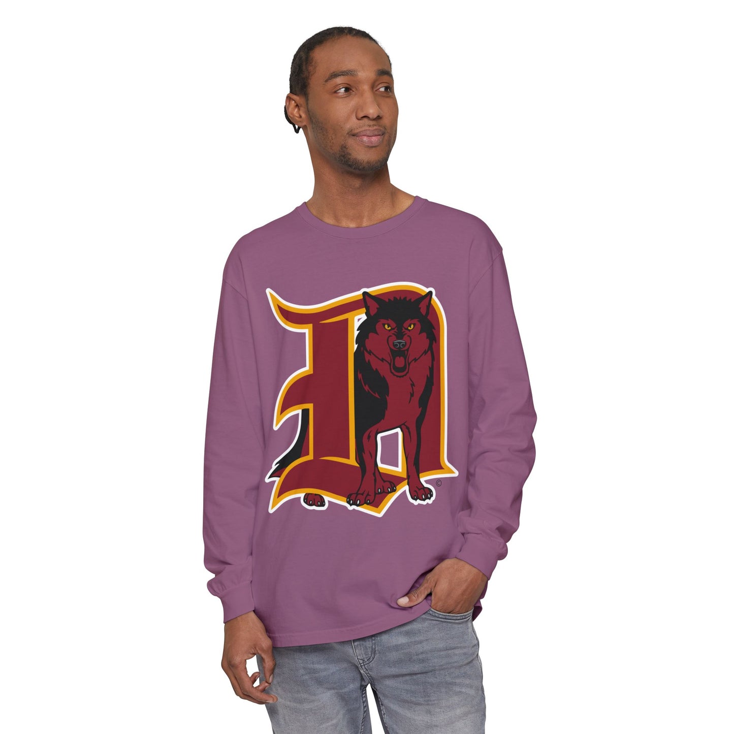 Garment-Dyed Long Sleeve Tee