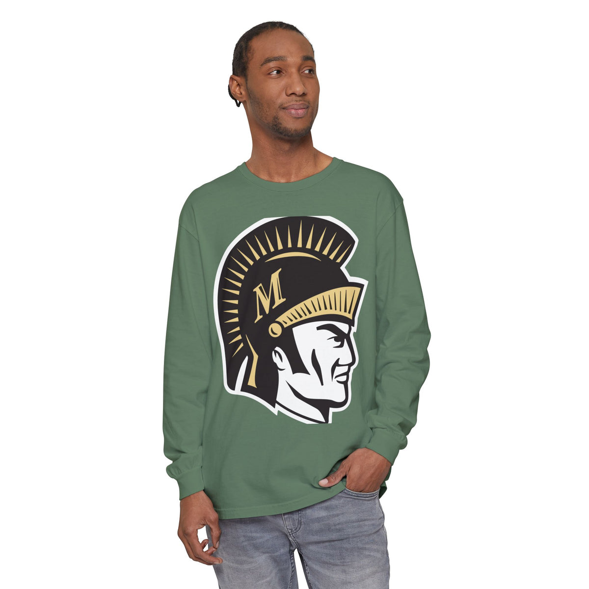 Garment-Dyed Long Sleeve Tee