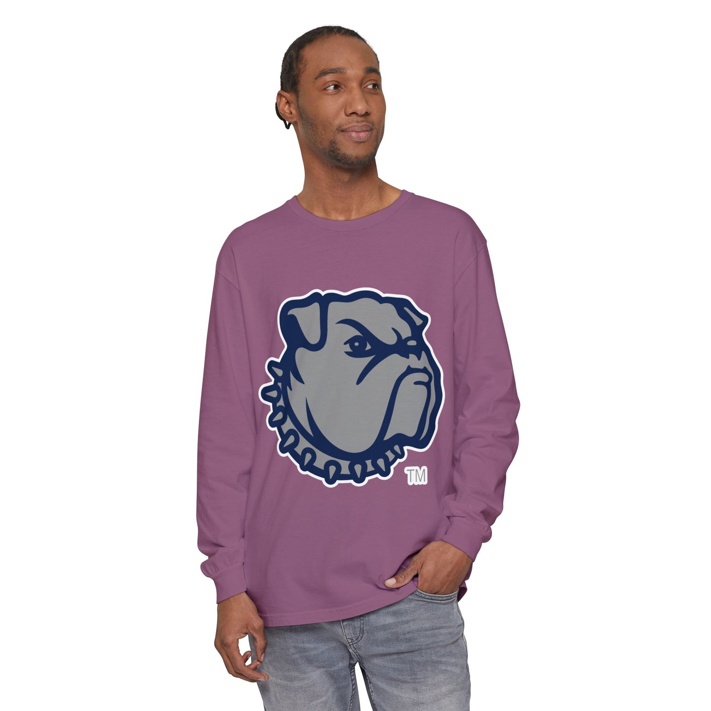 Garment-Dyed Long Sleeve Tee