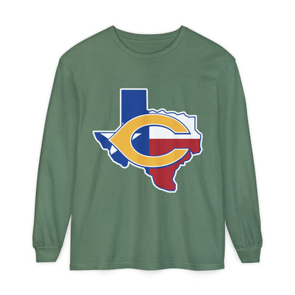 Garment-Dyed Long Sleeve Tee
