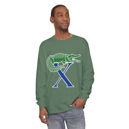 Garment-Dyed Long Sleeve Tee