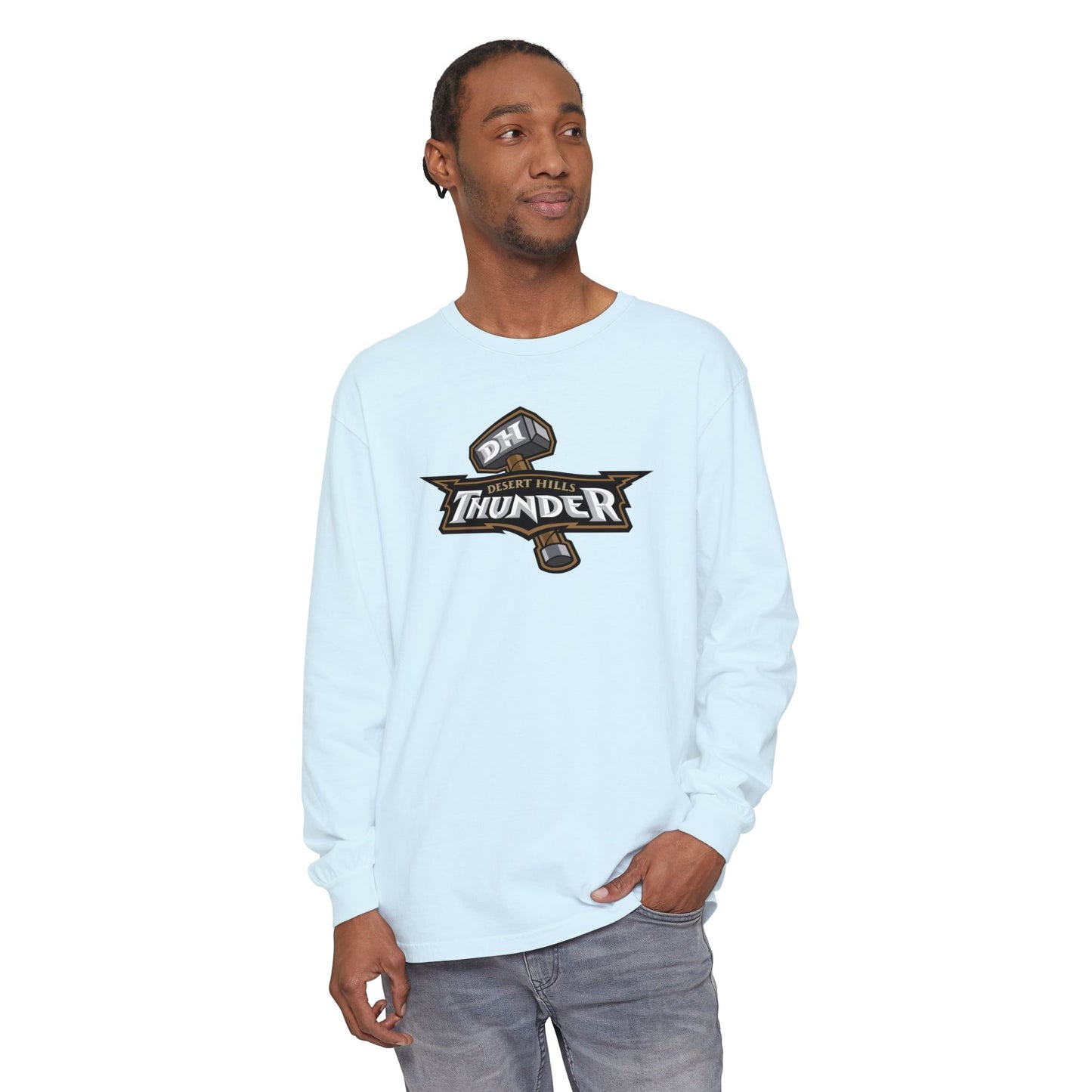 Garment-Dyed Long Sleeve Tee
