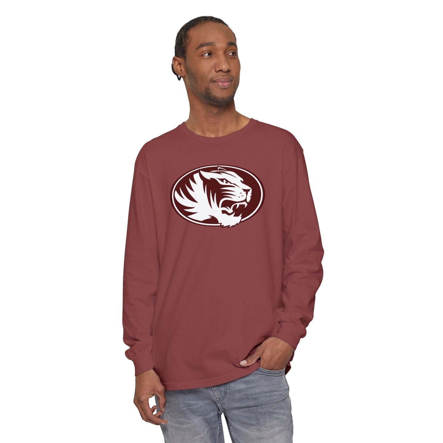 Garment-Dyed Long Sleeve Tee