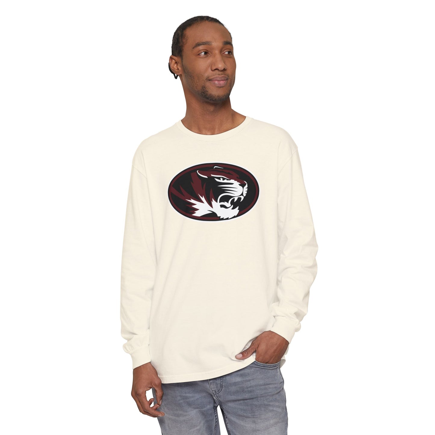 Garment-Dyed Long Sleeve Tee