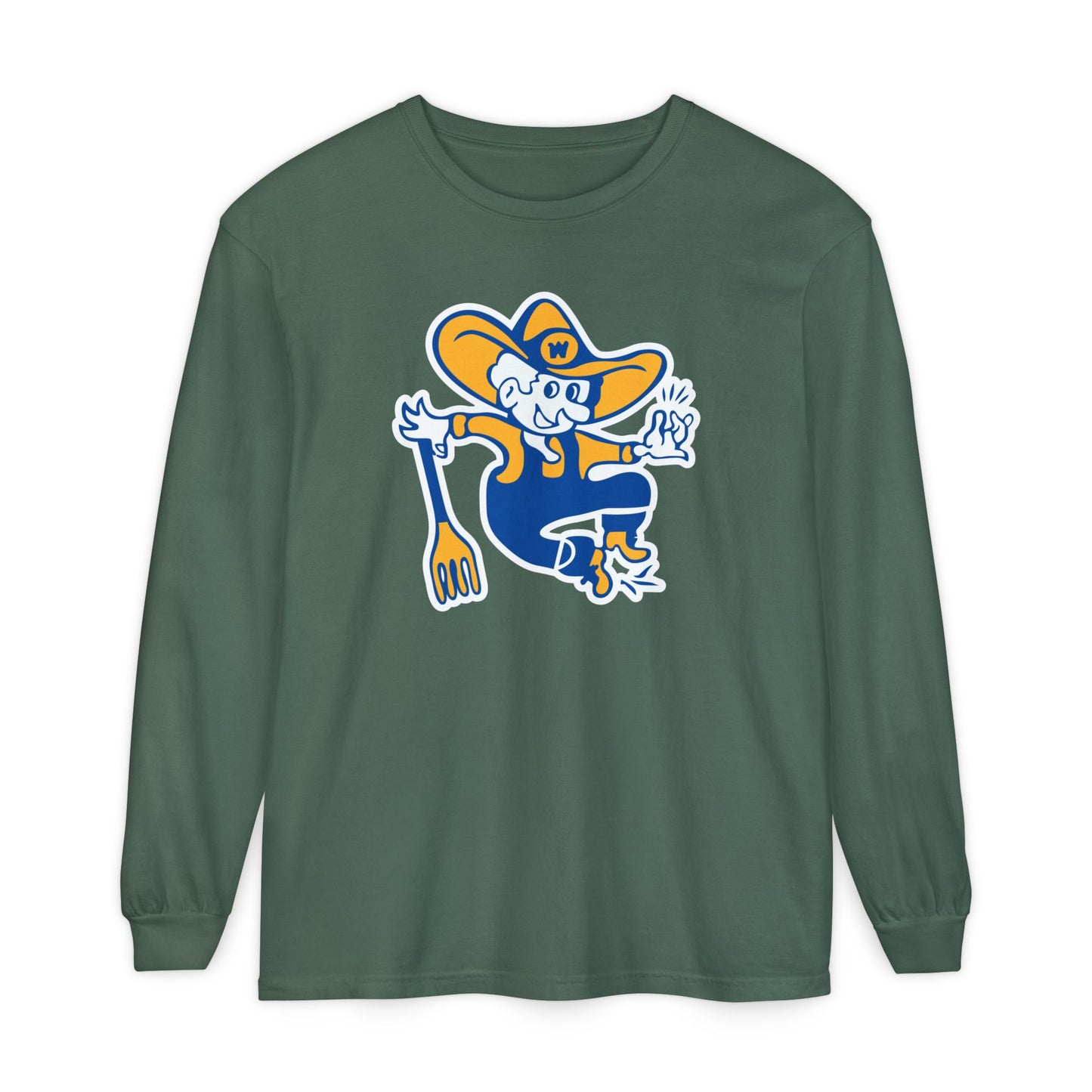 Garment-Dyed Long Sleeve Tee