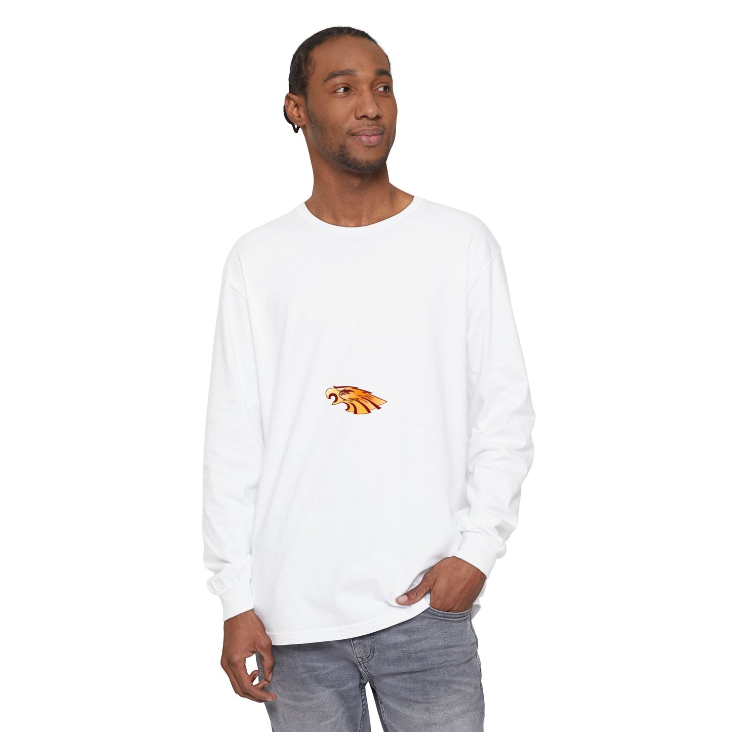 Garment-Dyed Long Sleeve Tee