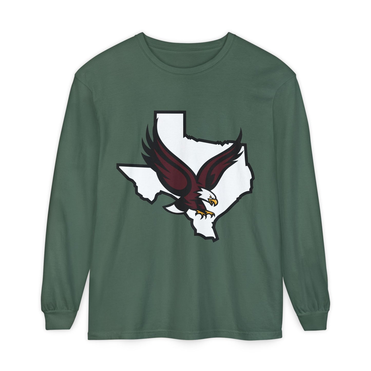Garment-Dyed Long Sleeve Tee