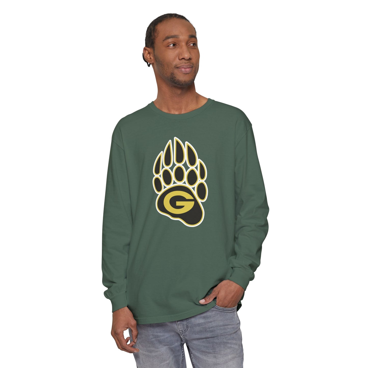 Garment-Dyed Long Sleeve Tee
