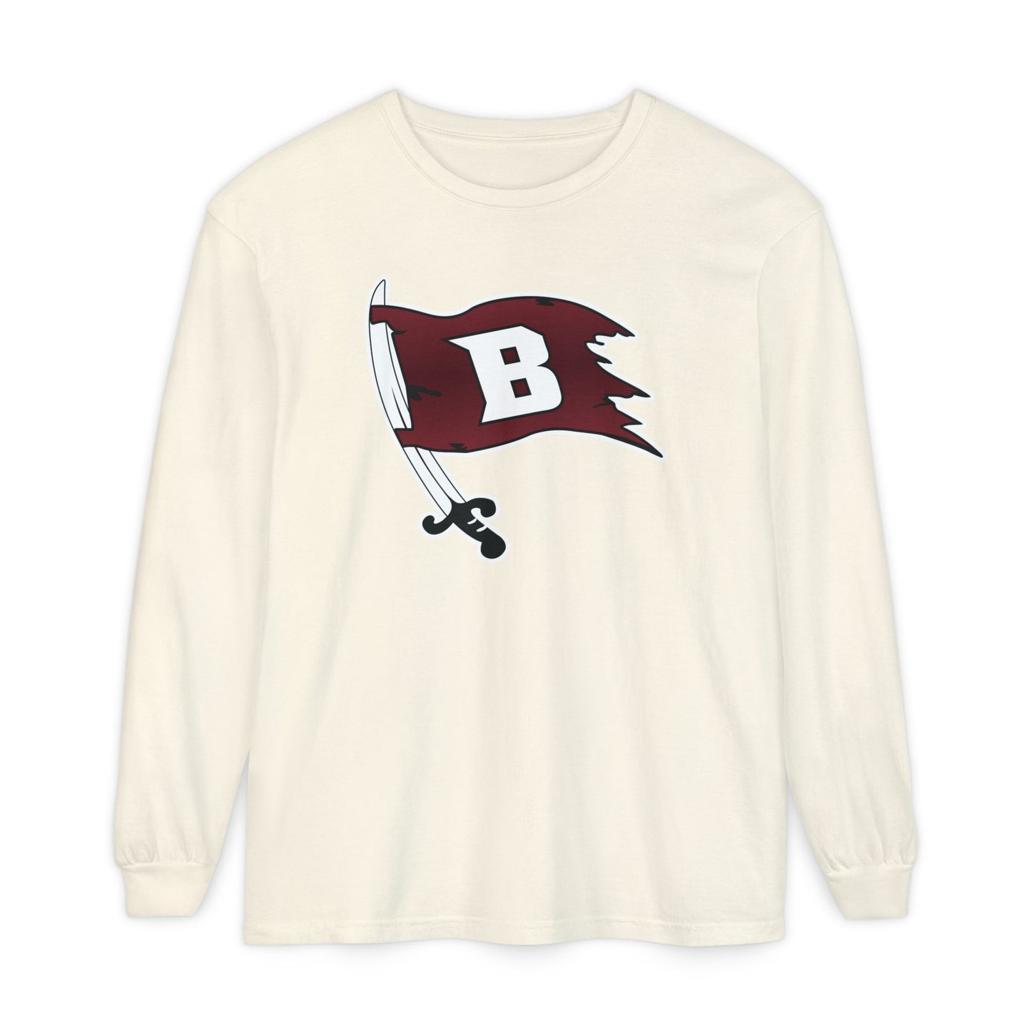 Garment-Dyed Long Sleeve Tee