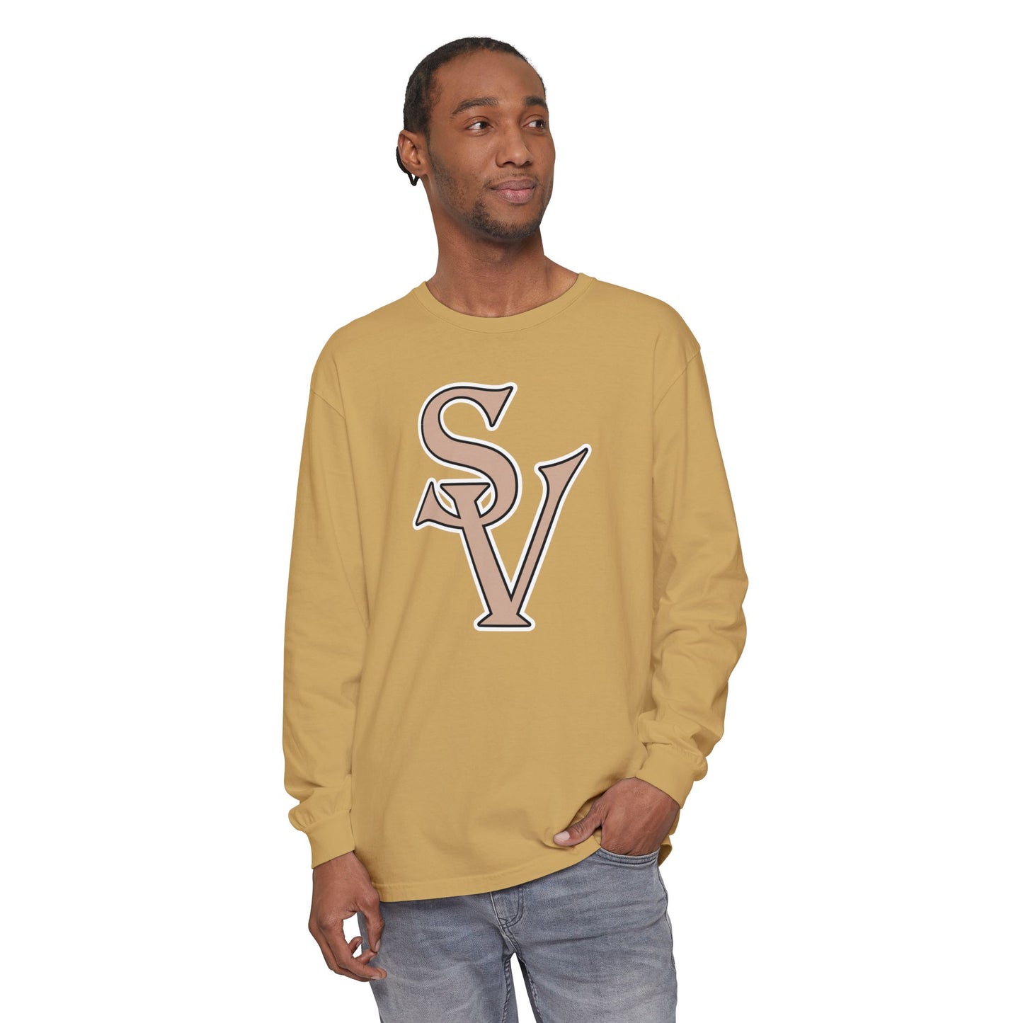 Garment-Dyed Long Sleeve Tee