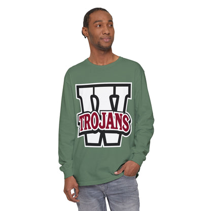 Garment-Dyed Long Sleeve Tee