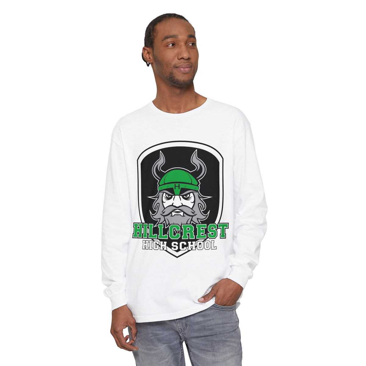 Garment-Dyed Long Sleeve Tee