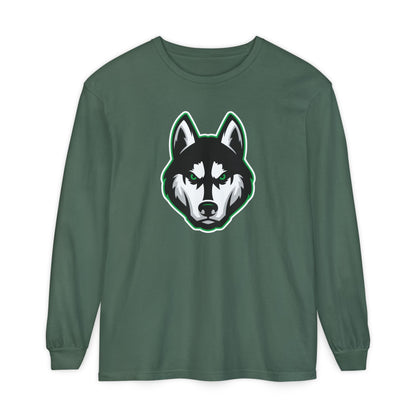 Garment-Dyed Long Sleeve Tee