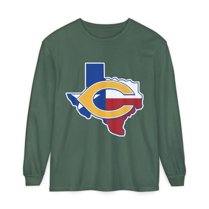 Garment-Dyed Long Sleeve Tee