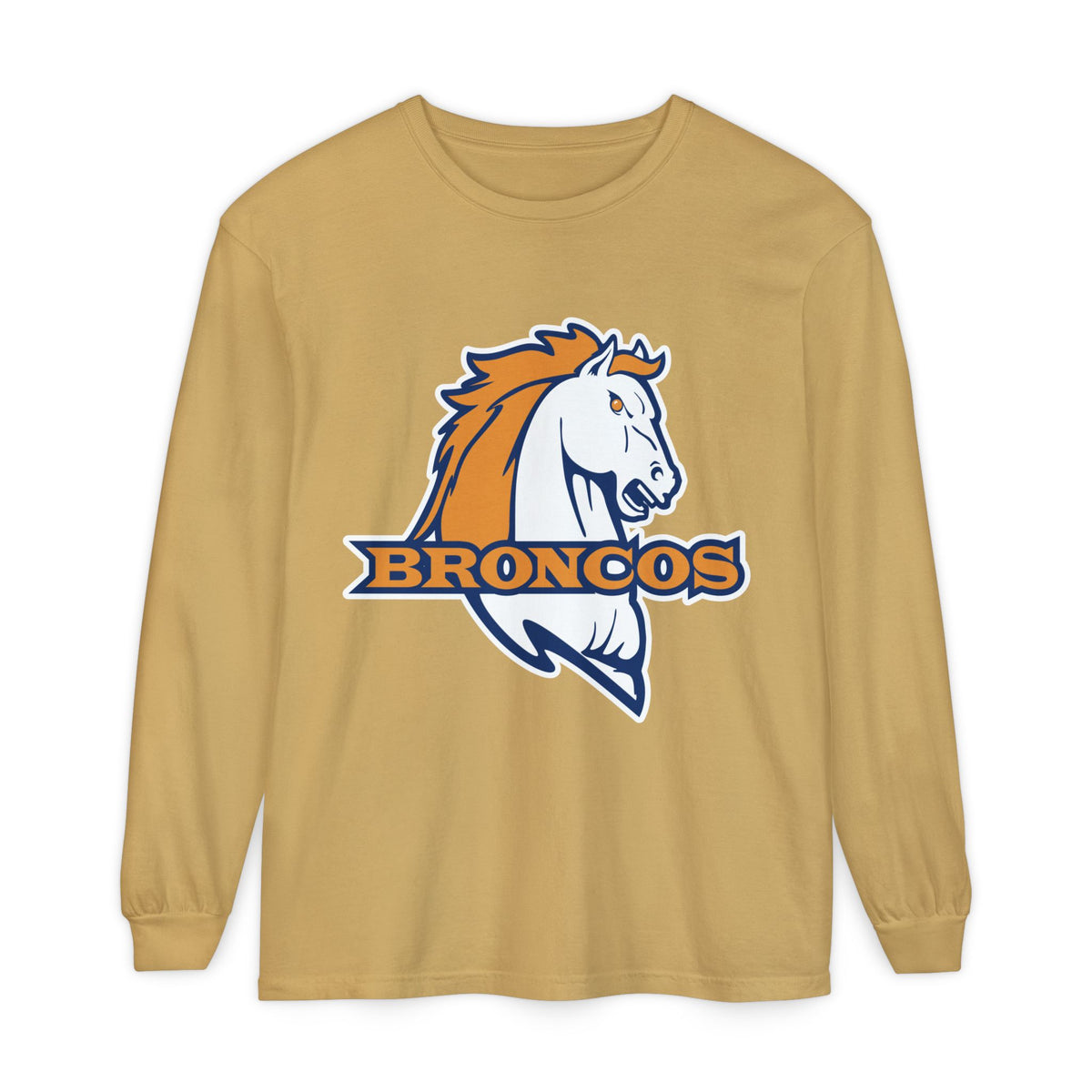 Garment-Dyed Long Sleeve Tee