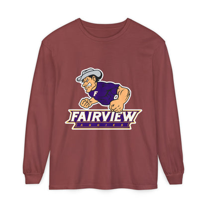 Garment-Dyed Long Sleeve Tee