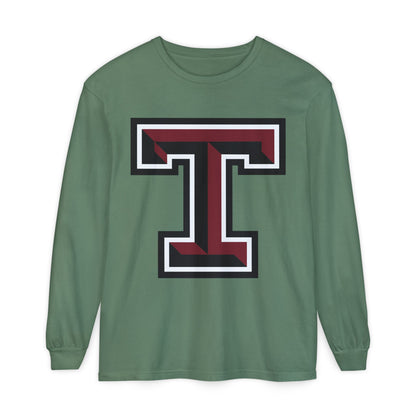 Garment-Dyed Long Sleeve Tee