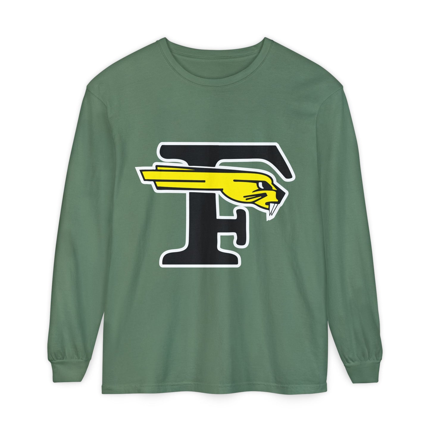 Garment-Dyed Long Sleeve Tee