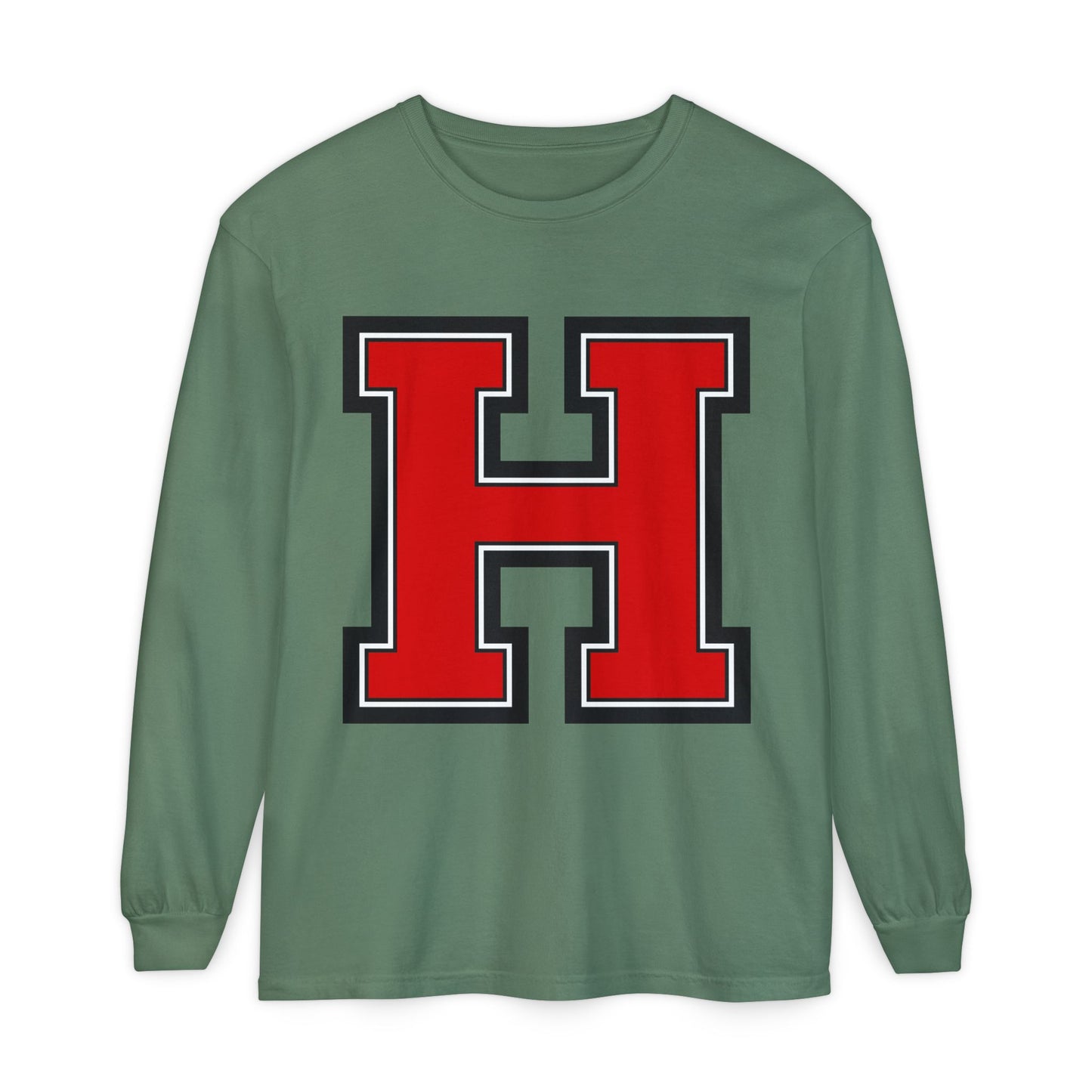 Garment-Dyed Long Sleeve Tee