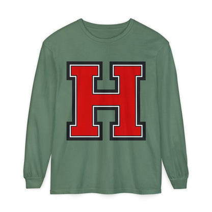 Garment-Dyed Long Sleeve Tee