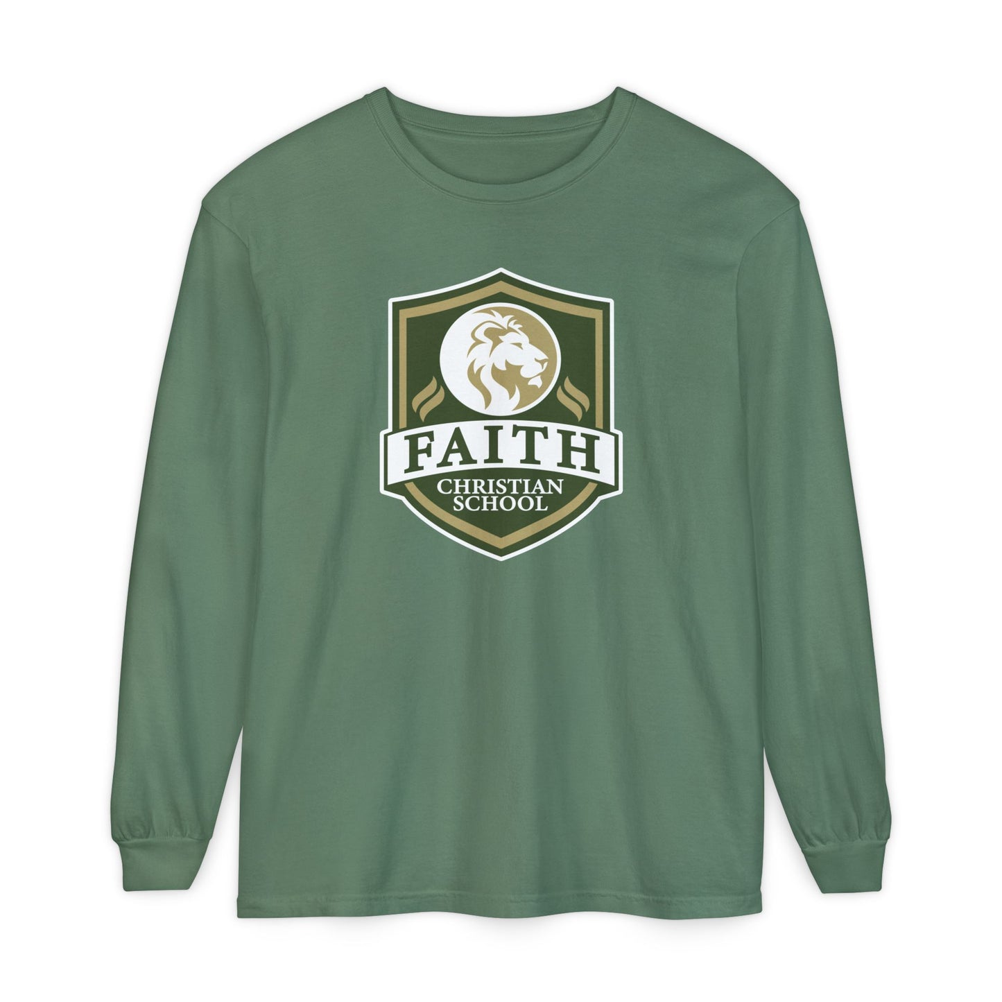 Garment-Dyed Long Sleeve Tee