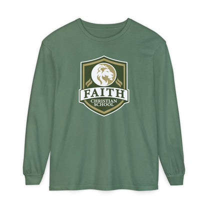 Garment-Dyed Long Sleeve Tee