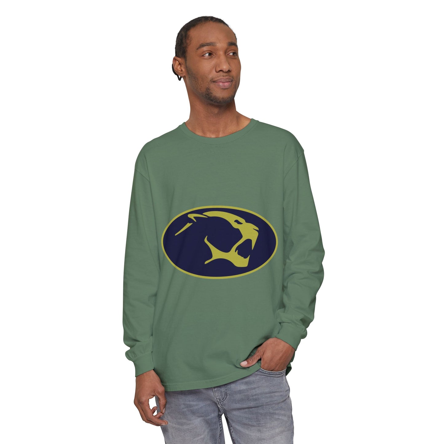 Garment-Dyed Long Sleeve Tee