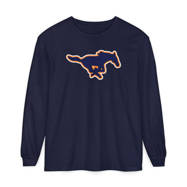 Garment-Dyed Long Sleeve Tee