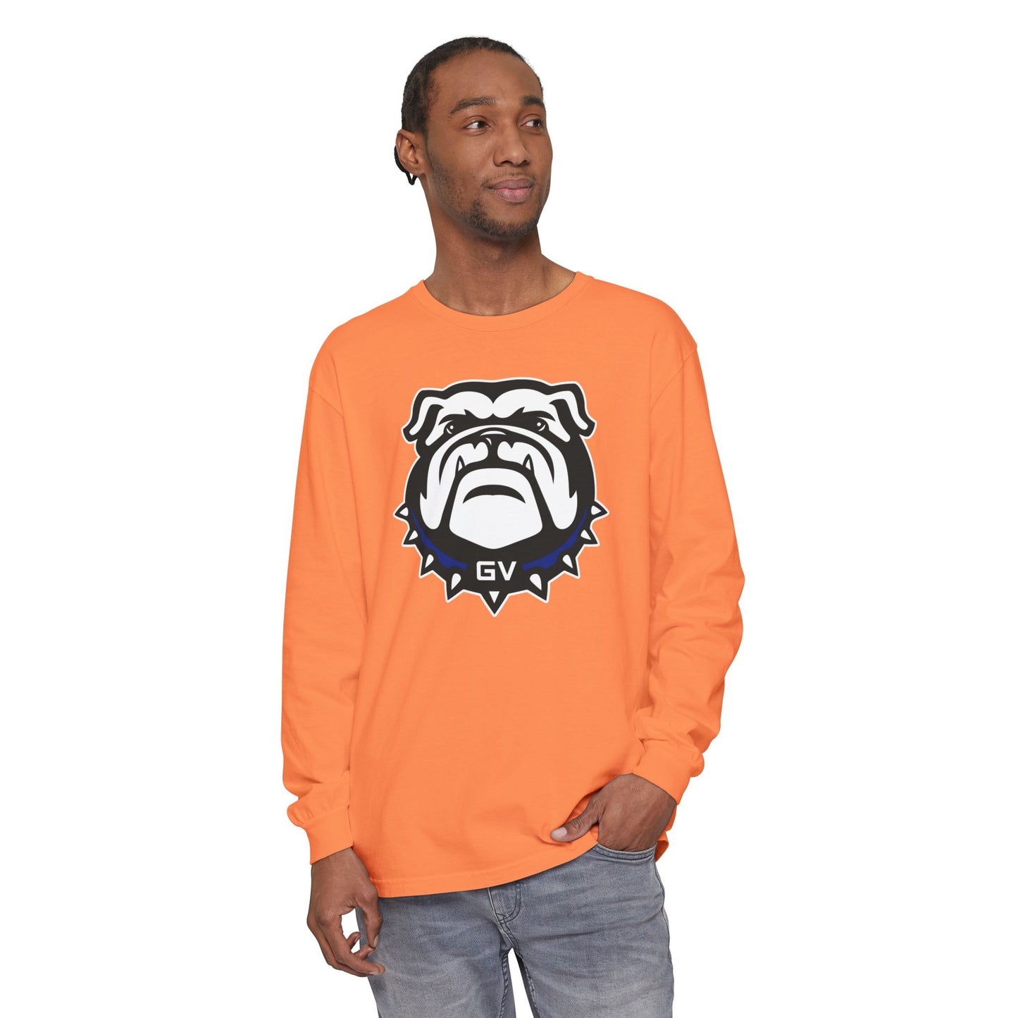 Garment-Dyed Long Sleeve Tee