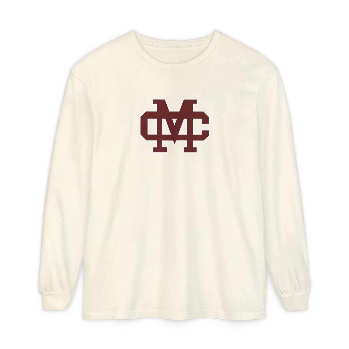 Garment-Dyed Long Sleeve Tee