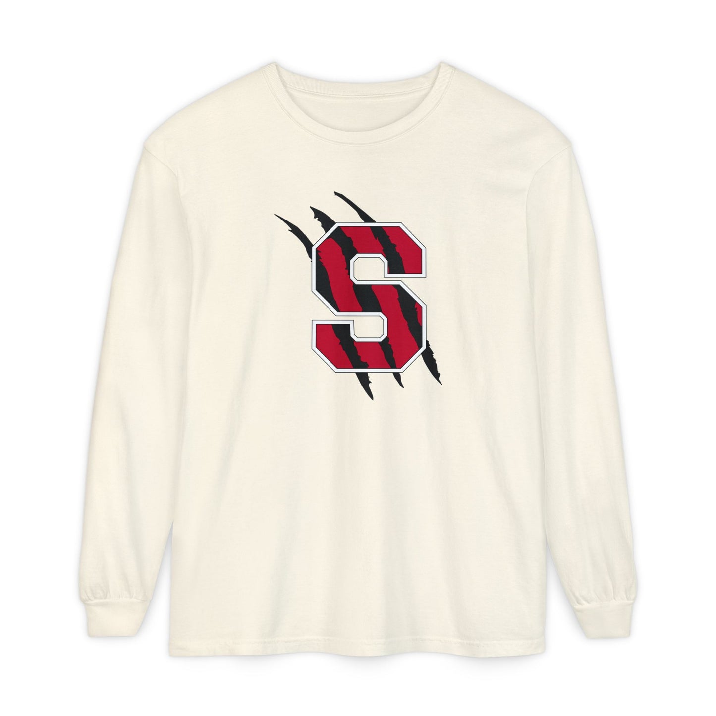 Garment-Dyed Long Sleeve Tee