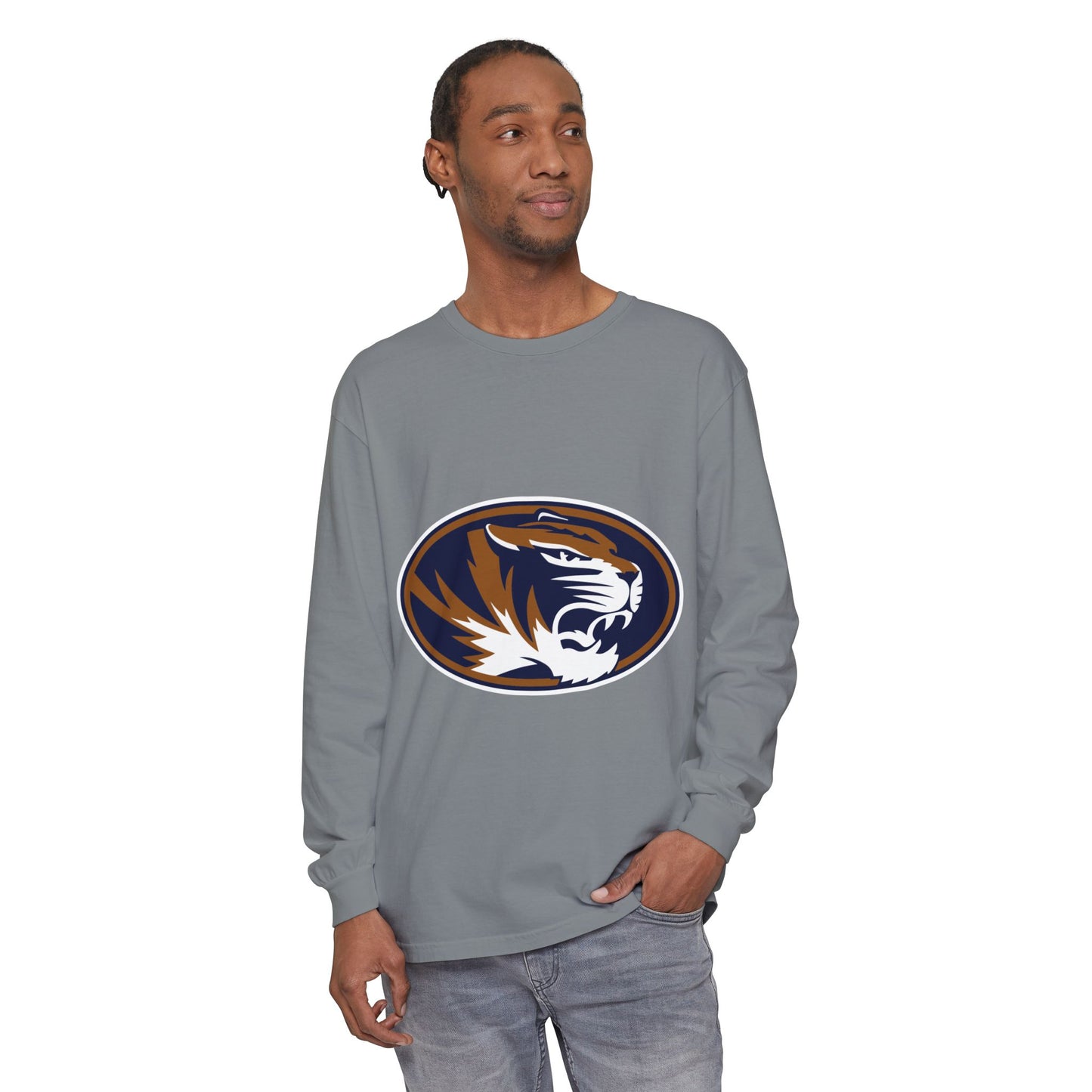 Garment-Dyed Long Sleeve Tee
