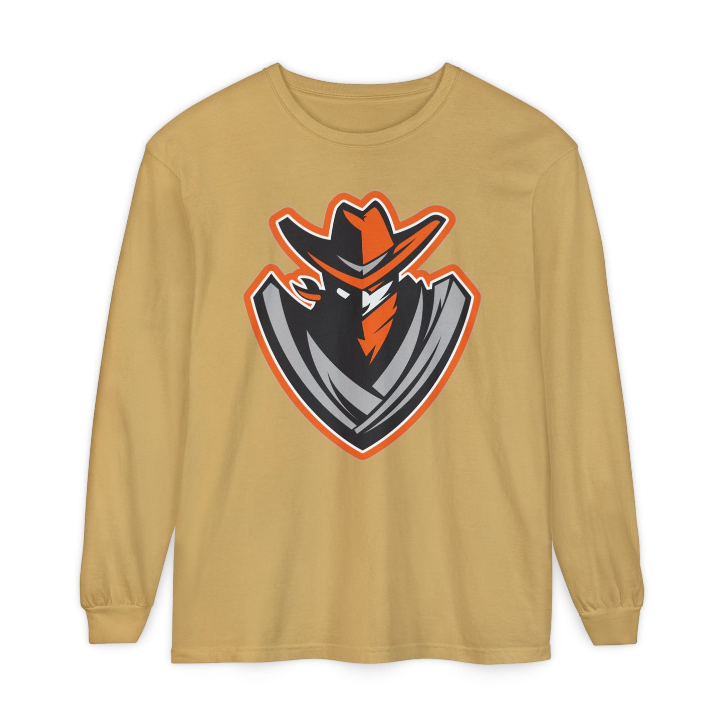 Garment-Dyed Long Sleeve Tee