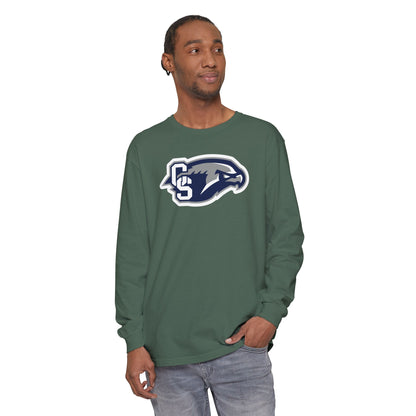 Garment-Dyed Long Sleeve Tee