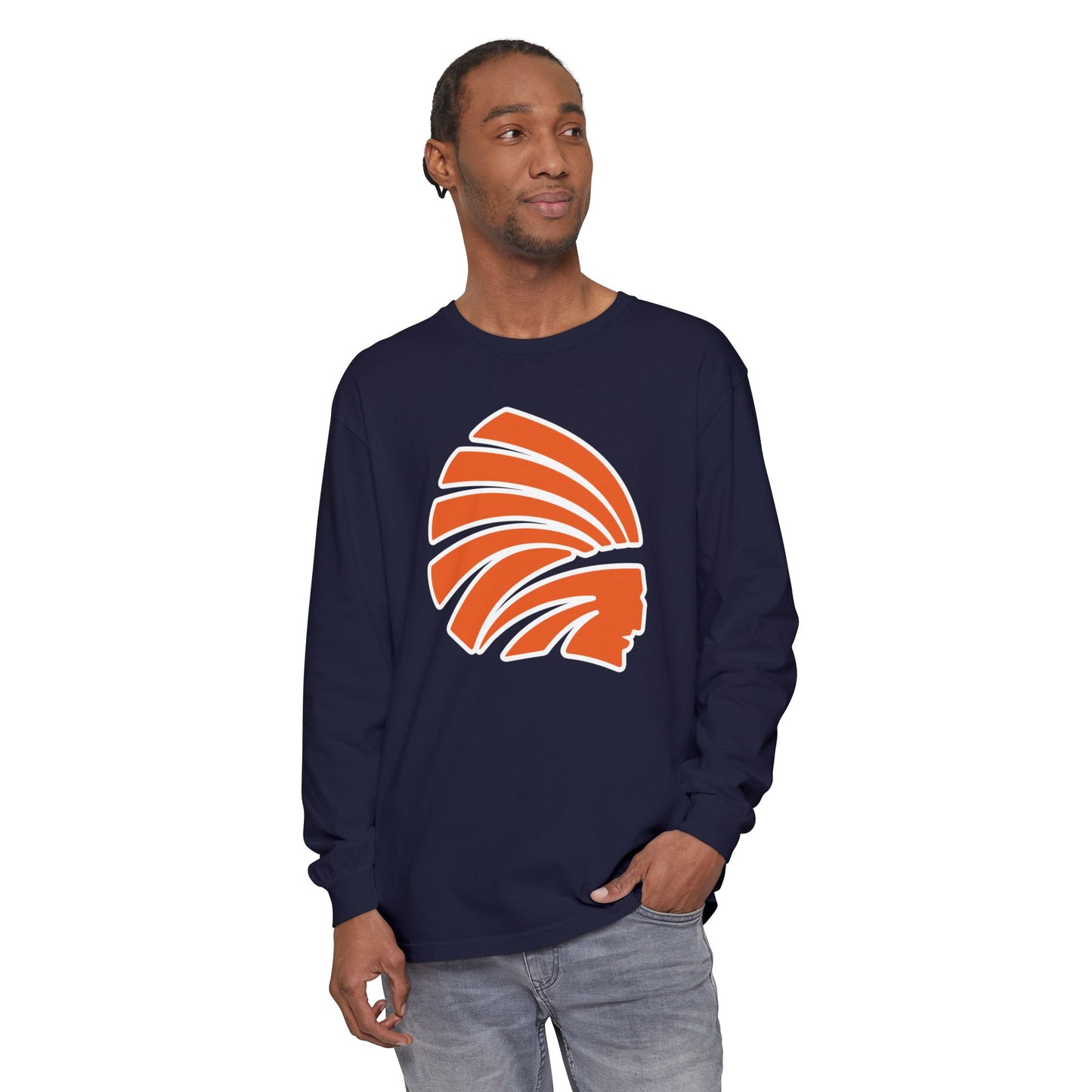 Garment-Dyed Long Sleeve Tee
