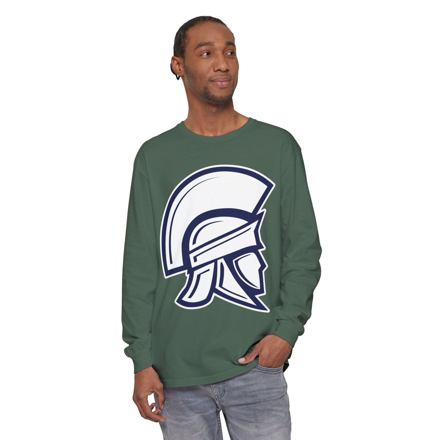 Garment-Dyed Long Sleeve Tee