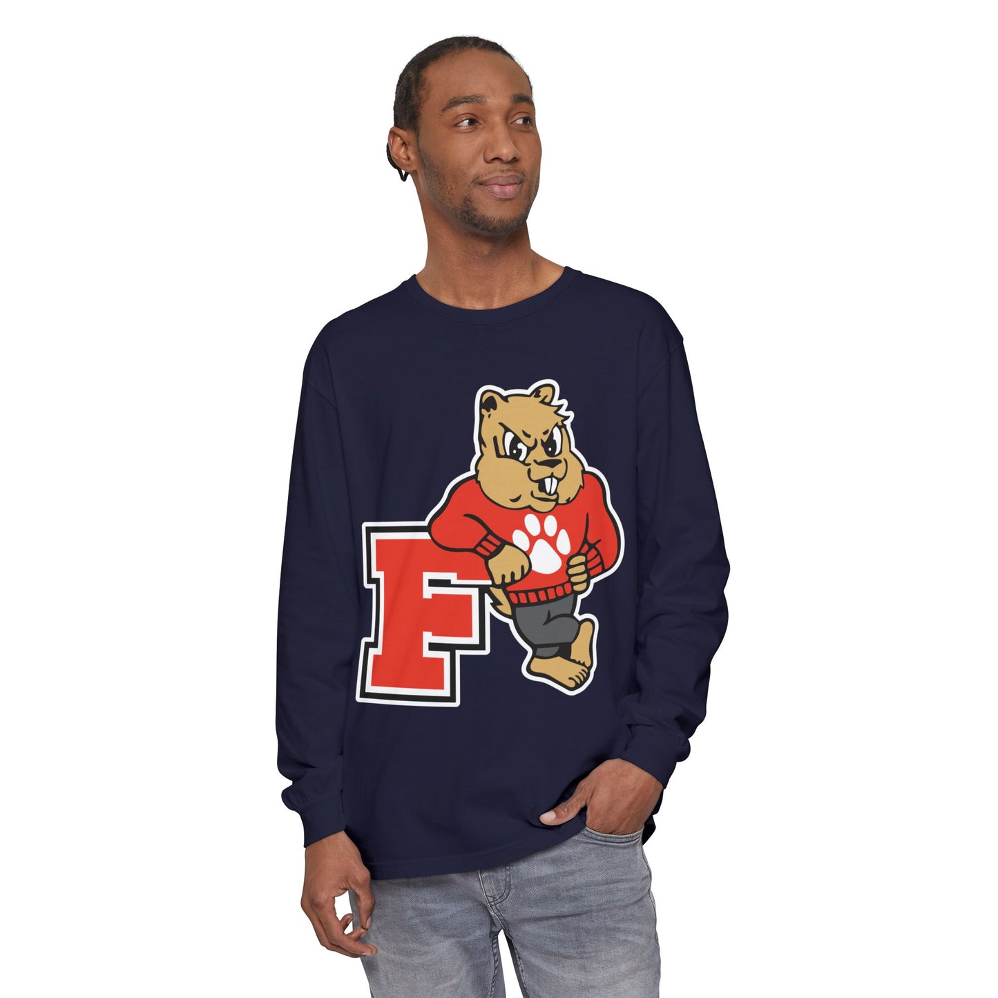 Garment-Dyed Long Sleeve Tee