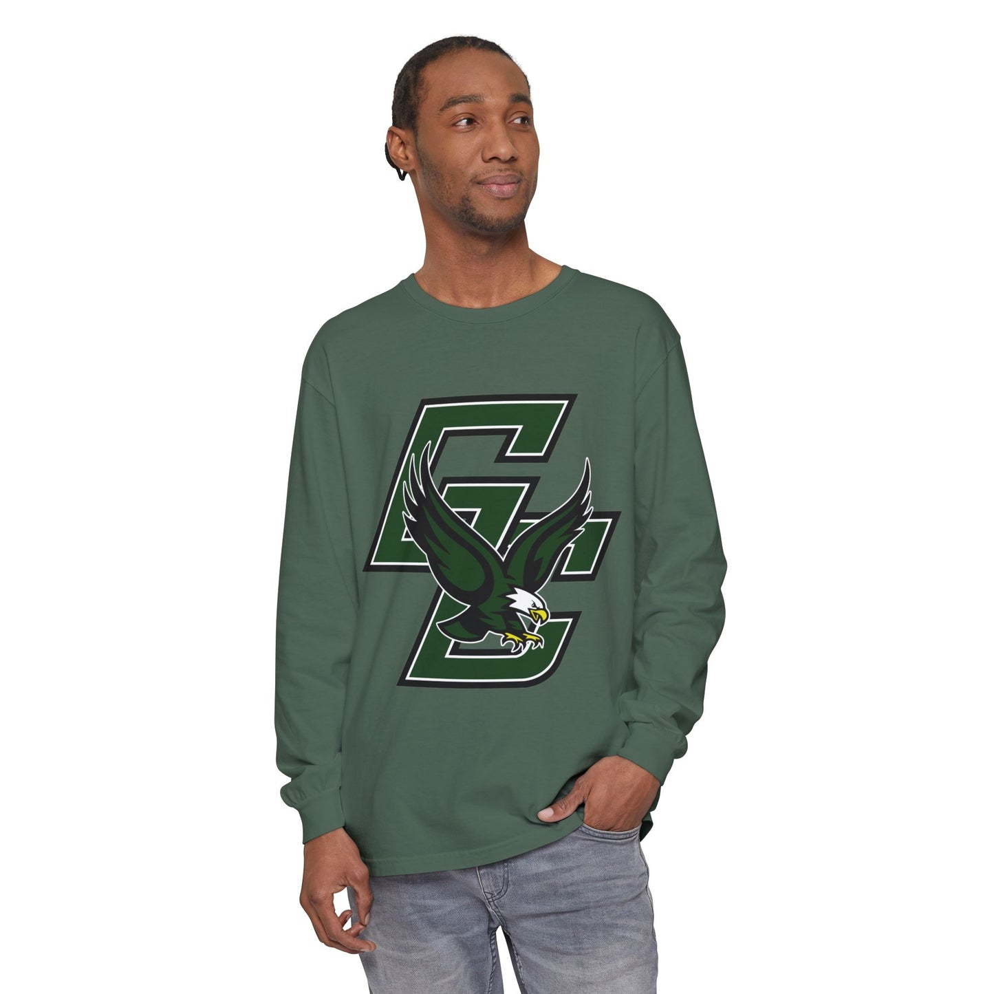 Garment-Dyed Long Sleeve Tee
