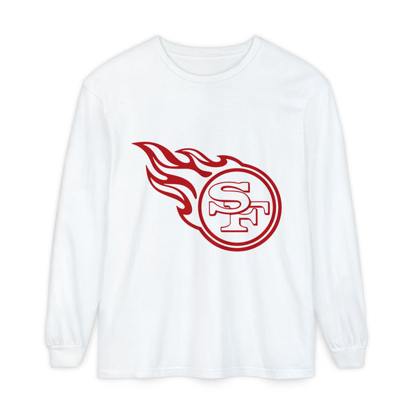 Garment-Dyed Long Sleeve Tee