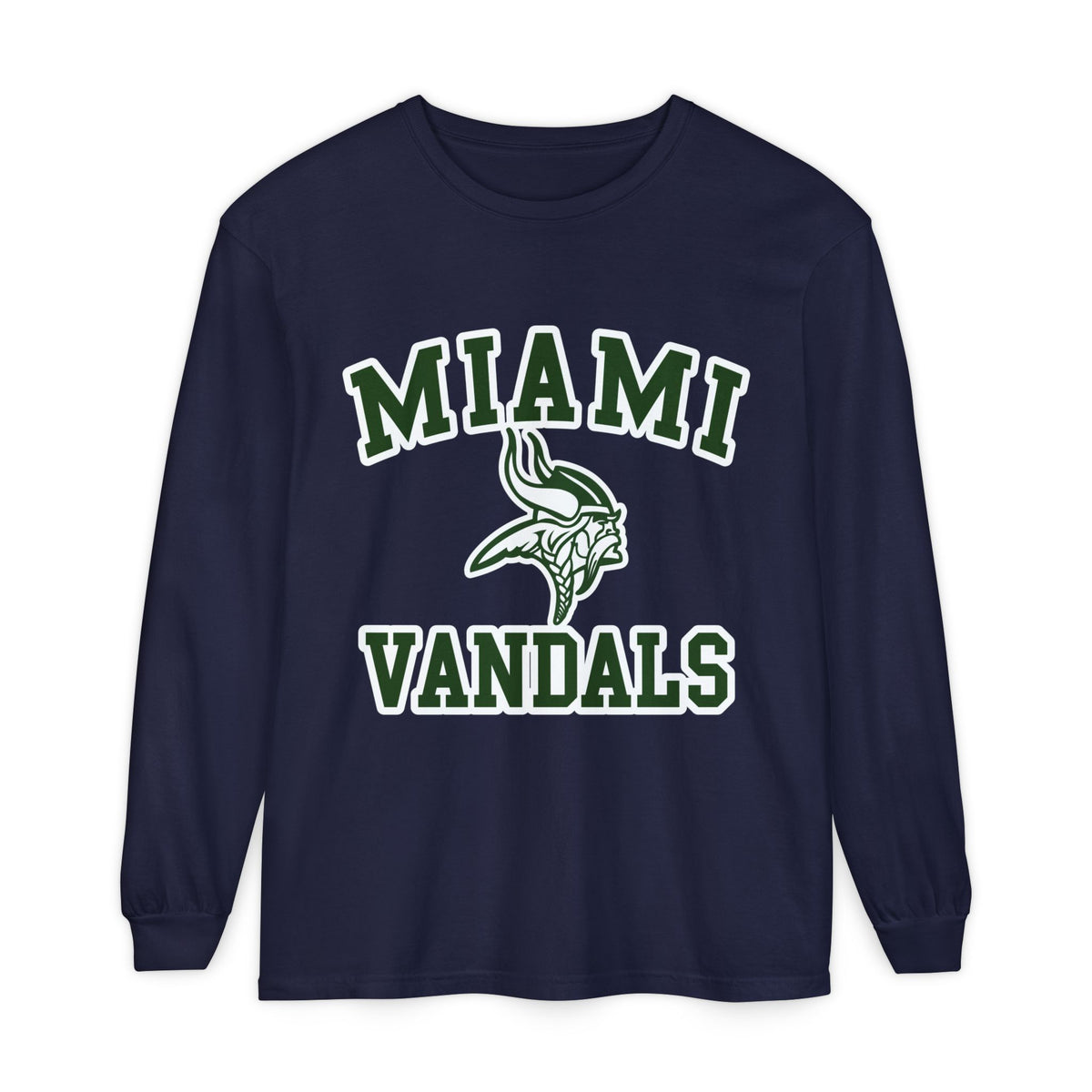 Garment-Dyed Long Sleeve Tee