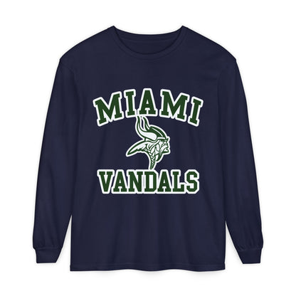 Garment-Dyed Long Sleeve Tee