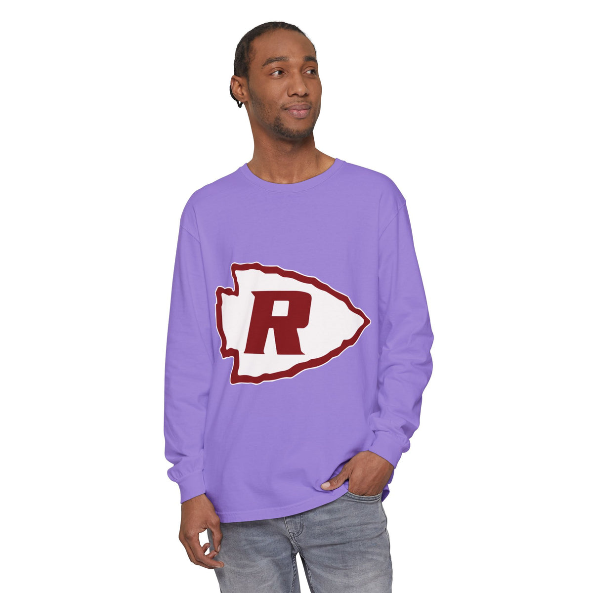 Garment-Dyed Long Sleeve Tee