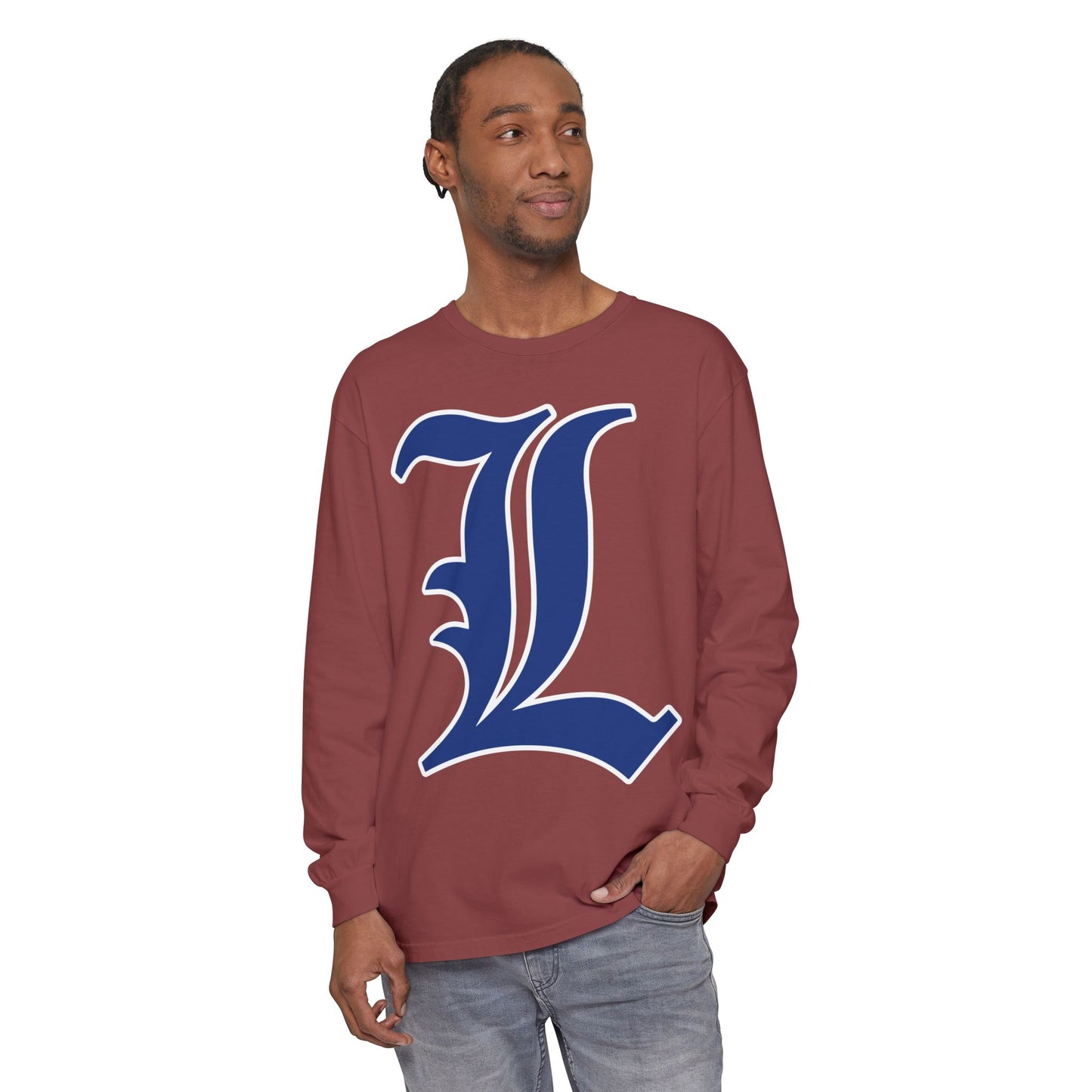 Garment-Dyed Long Sleeve Tee