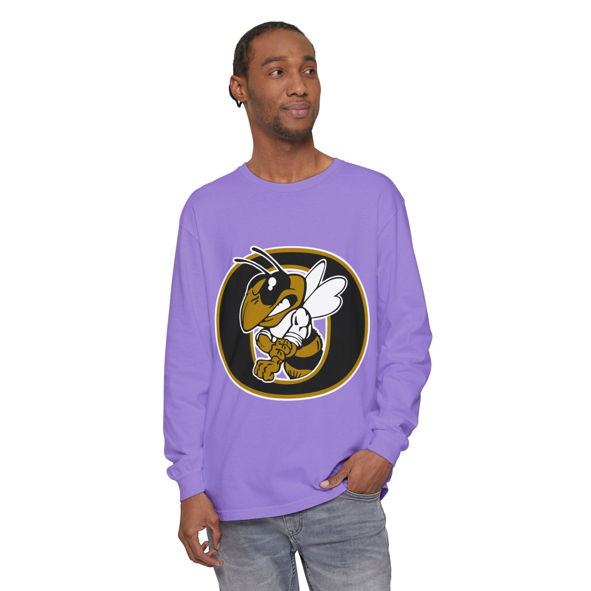 Garment-Dyed Long Sleeve Tee