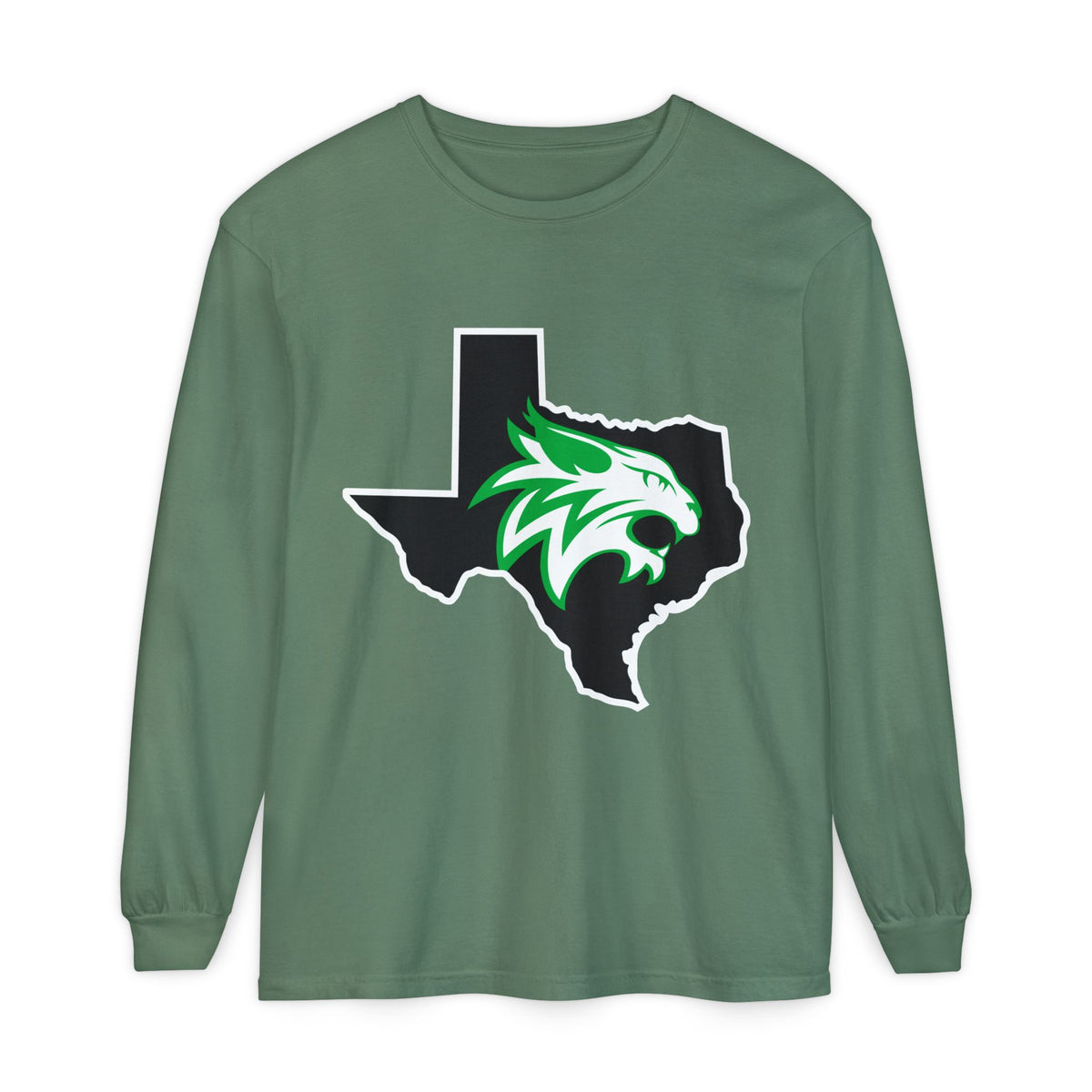 Garment-Dyed Long Sleeve Tee