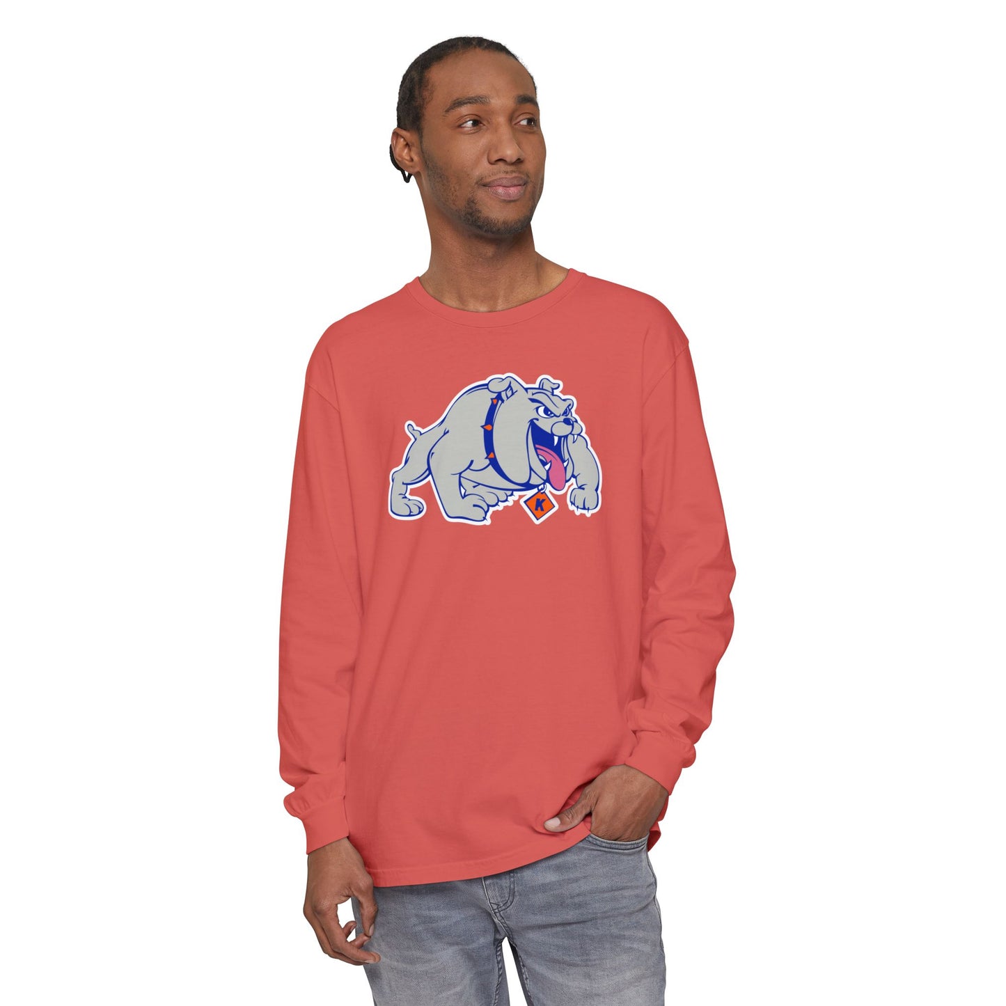 Garment-Dyed Long Sleeve Tee